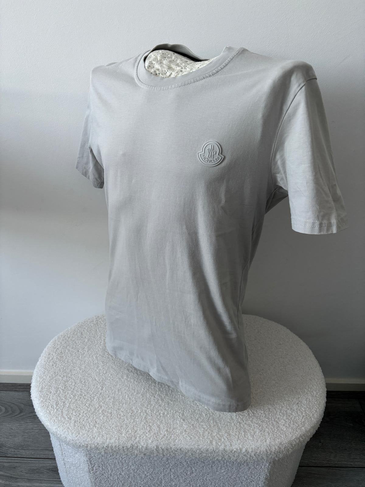 Moncler t shirt maat M, Kleding | Heren, Ophalen, Nieuw, Maat 48/50 (M), Grijs