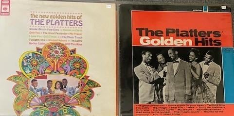 ChristmasWith the Platters/Latino/GoldenHits 1&2/Reflections, Beschermende buitenhoes, Ophalen of Verzenden, Zo goed als nieuw