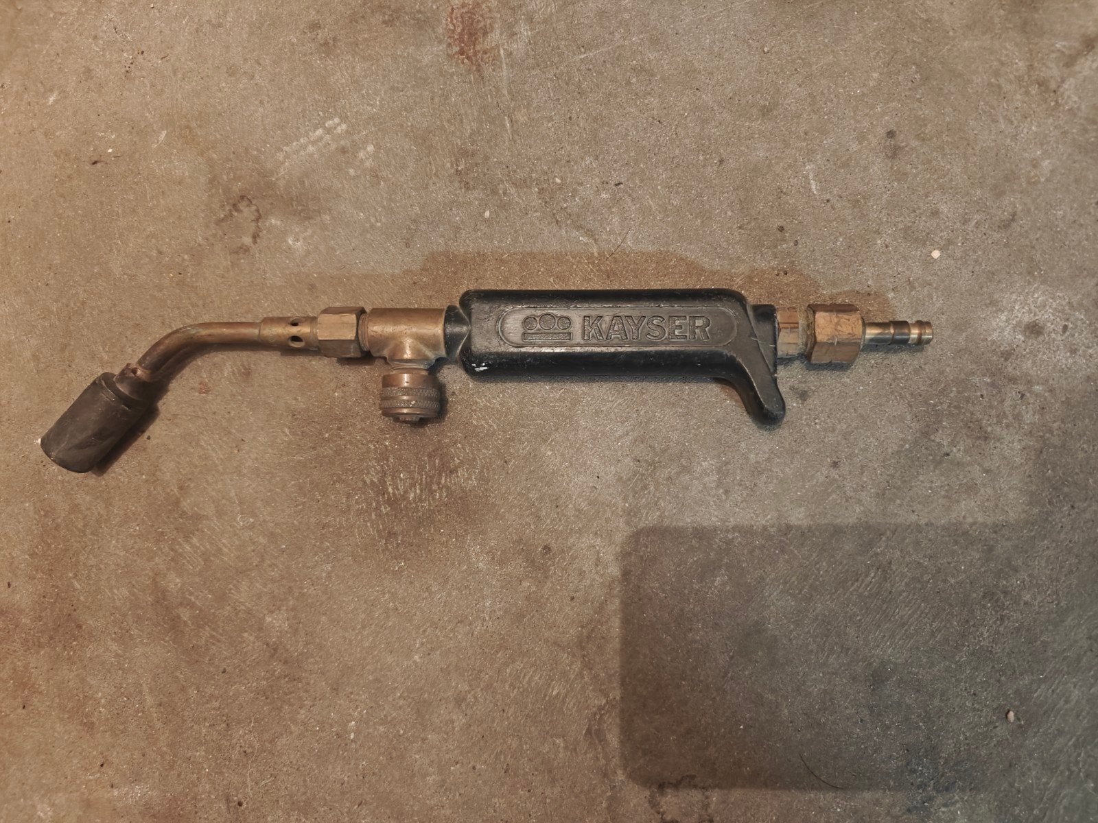 Kayser Propaan-Butaan Gasbrander - Made in Germany, Doe-het-zelf en Verbouw, Ophalen of Verzenden, Gebruikt