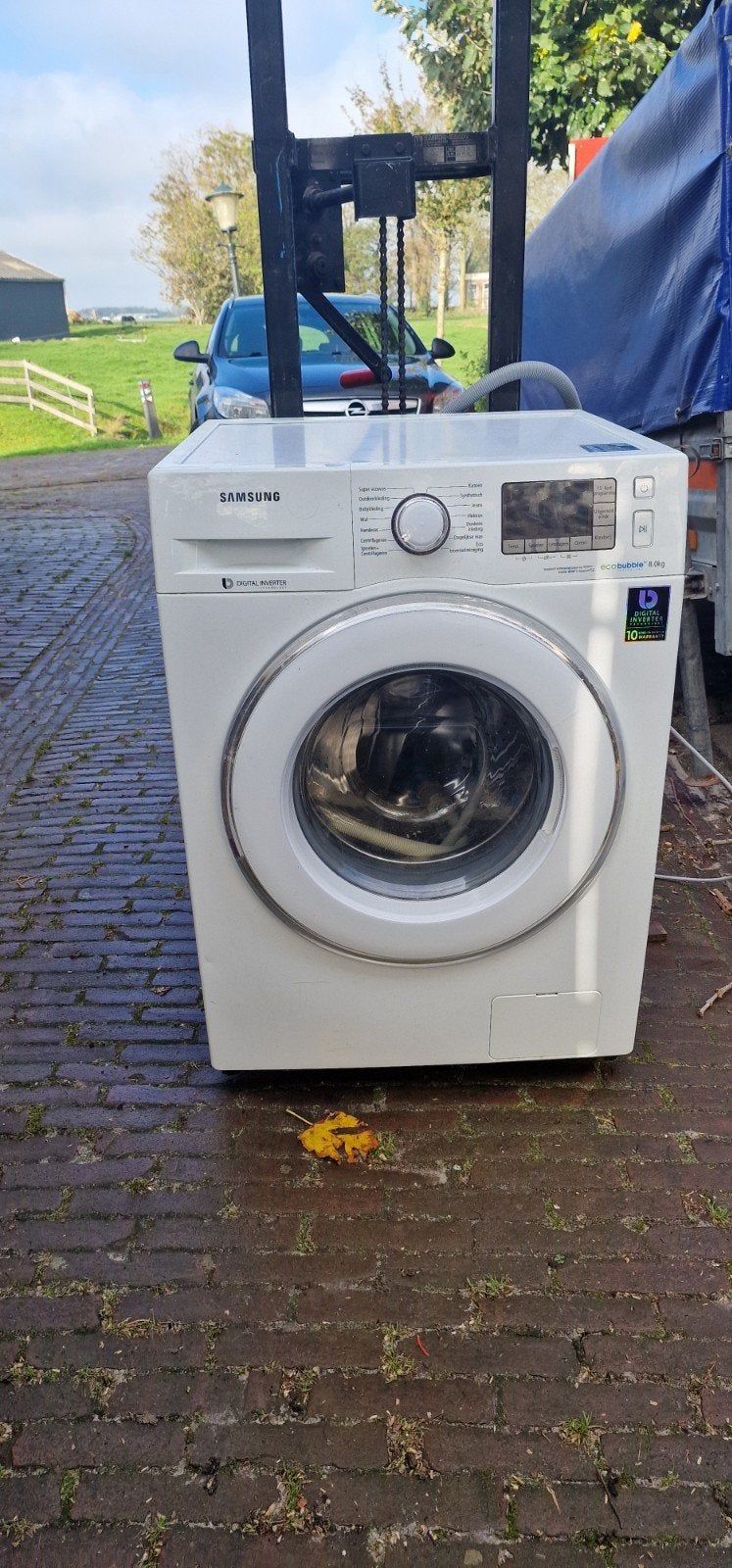 Samsung WF80F5E5P4W Wasmachine - Motor defect (gratis), Witgoed en Apparatuur, 6 tot 8 kg, Ophalen, Niet werkend, Voorlader
