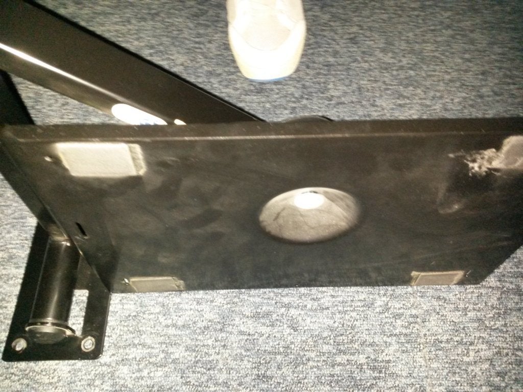 Tv beugel, Ophalen