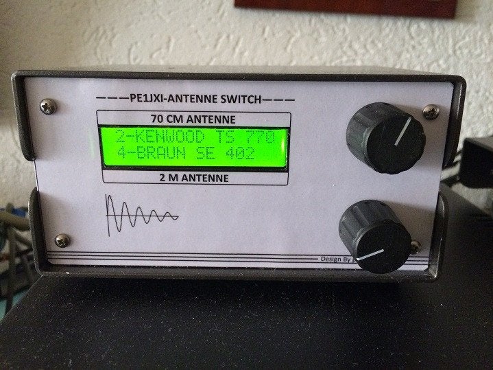 ant schakelaar, Telecommunicatie, Zenders en Ontvangers, Ophalen of Verzenden, Gebruikt, Zender en Ontvanger