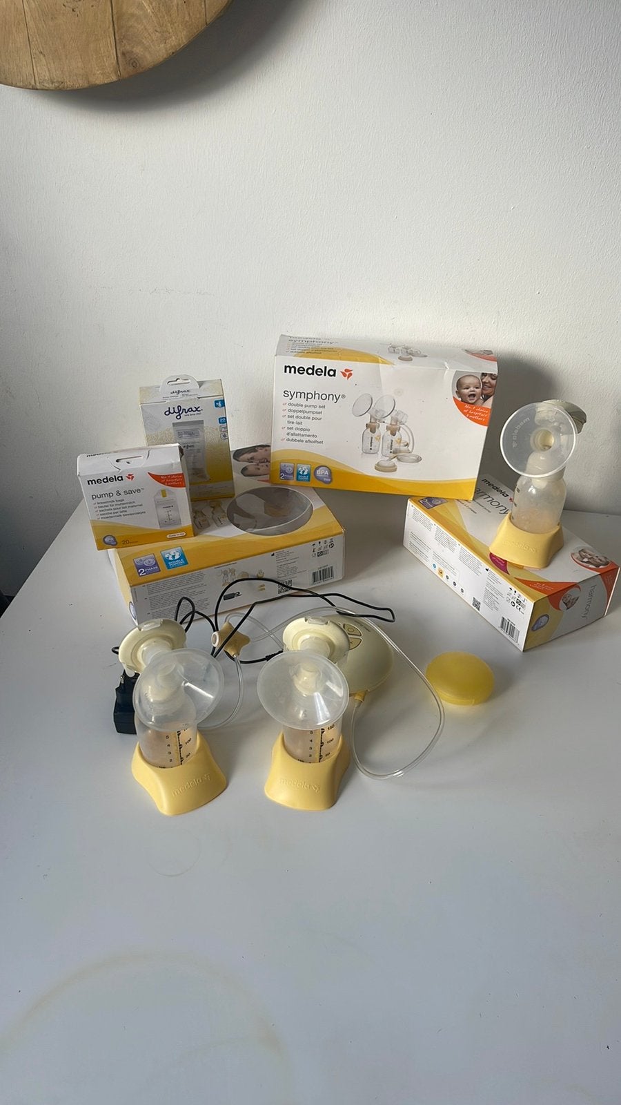 Medela elektrische kolf, Ophalen of Verzenden, Zo goed als nieuw, Borstkolf