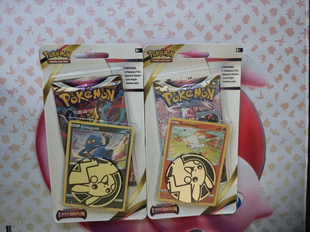 Pokemon : Lost Origin Scorbunny & Croagunk 1-Pack Blister, Ophalen of Verzenden, Nieuw, Overige typen