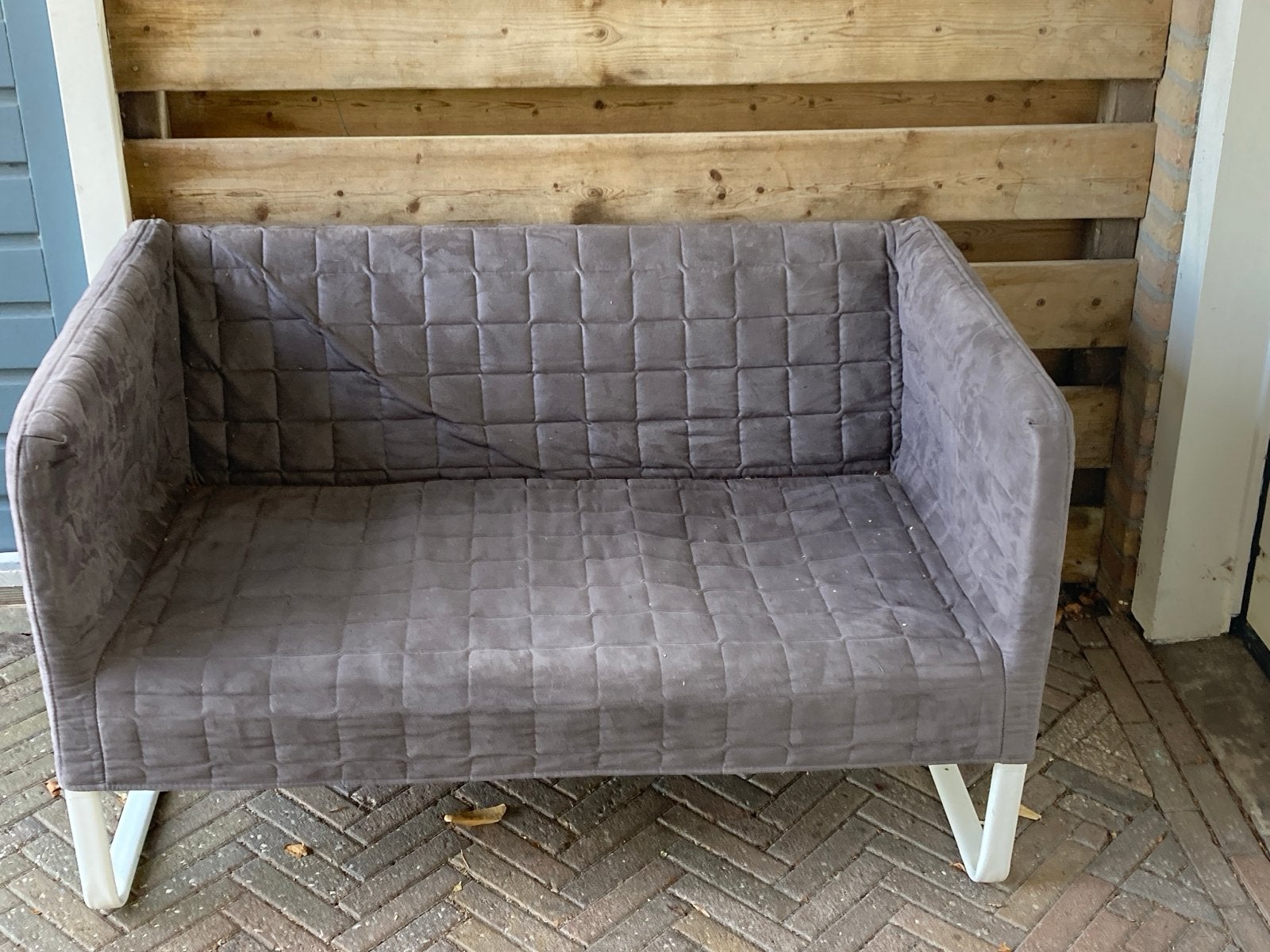 Ikea knopparp bankje   - goede staat, 150 tot 200 cm, Tweepersoons, 75 tot 100 cm, Ophalen of Verzenden