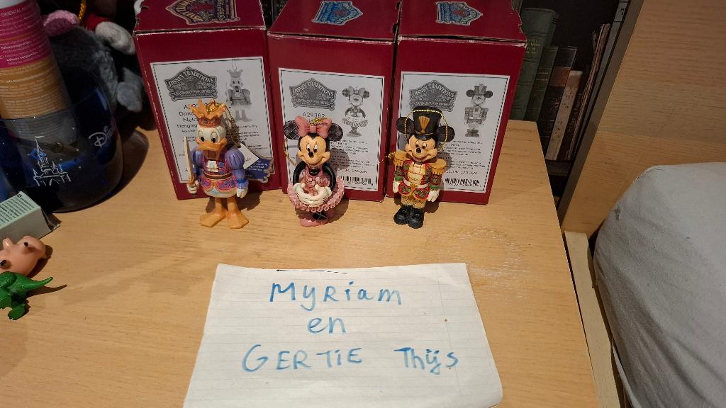 Disney Nutcracker Jim Shore Traditions ornament set, Ophalen of Verzenden, Overige figuren, Zo goed als nieuw, Beeldje of Figuurtje