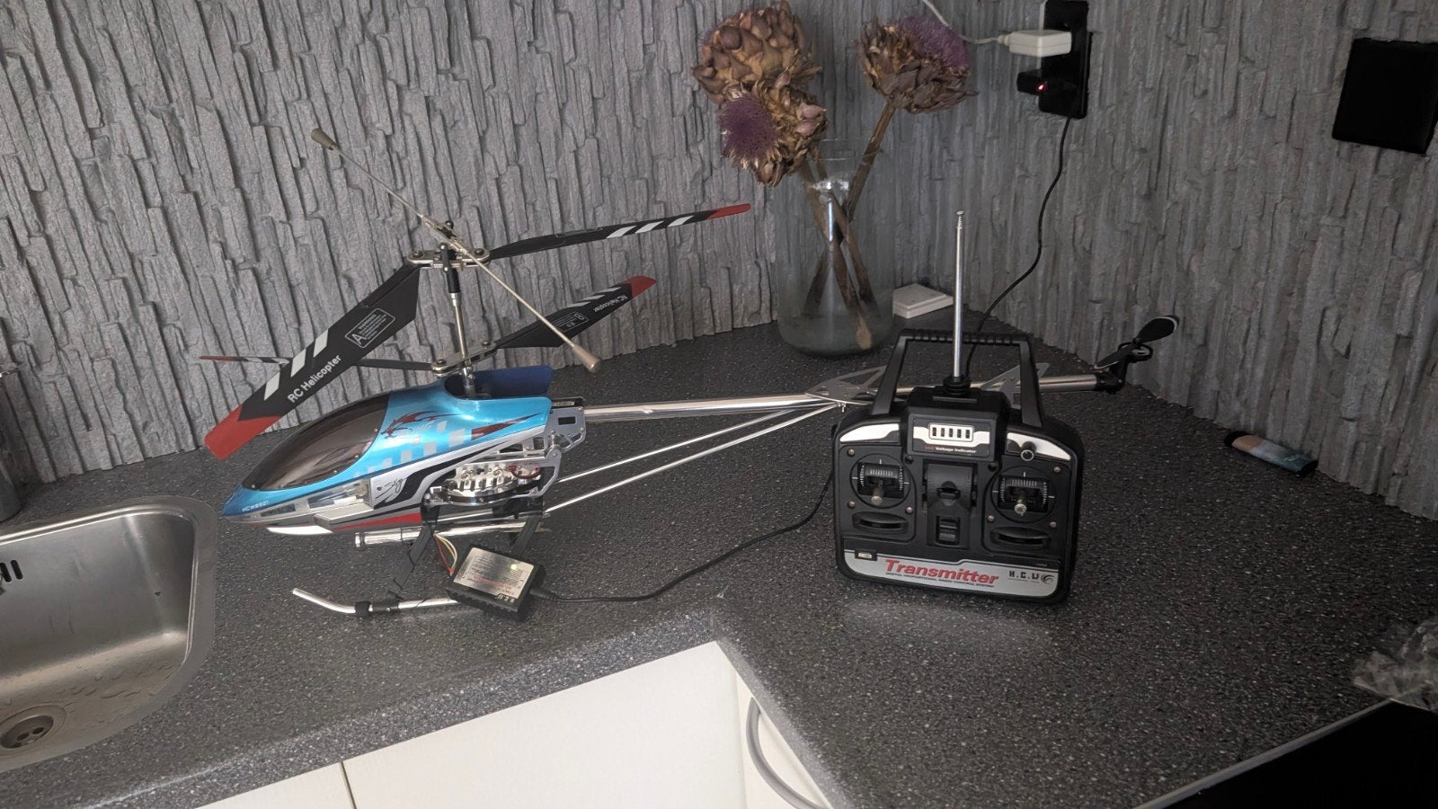 RC Helikopter met afstandsbediening, Elektro, Gebruikt, RTF (Ready to Fly), Helikopter