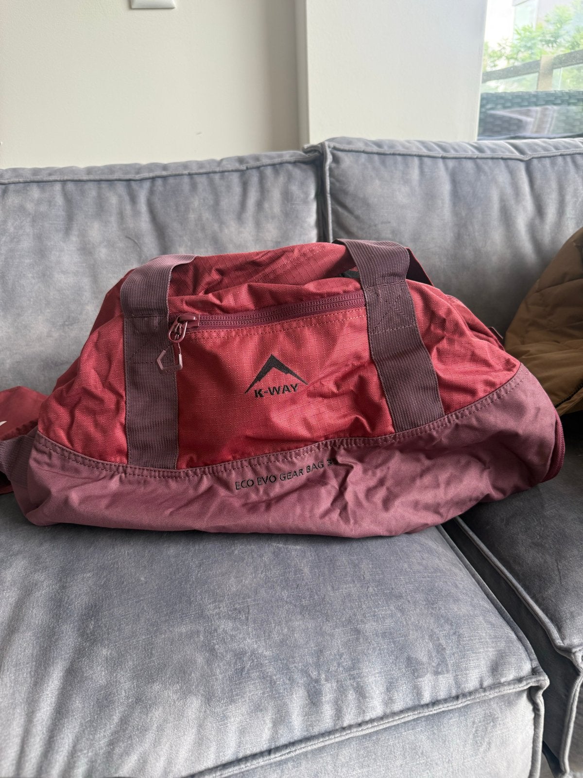 K-Way ECO EVO GEAR BAG Small 35L - Sporttas/Reistas - NIEUW, Ophalen of Verzenden, Nieuw, Unisex volwassen