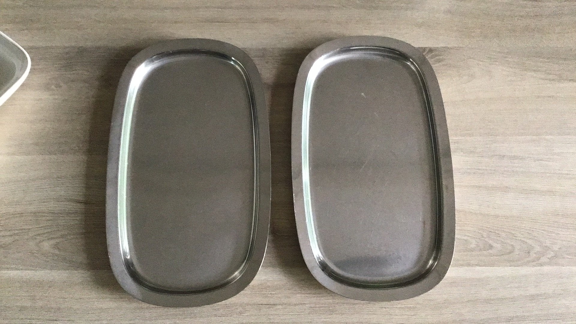 Alfra Alessi 18/10 stainless steel 2 x schaaltje, Overige materialen, Gebruikt, Schaal, Ophalen of Verzenden
