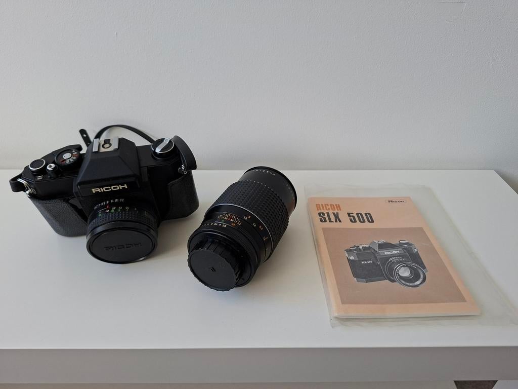 Ricoh SLX500, analoog, Ophalen of Verzenden, Gebruikt, Spiegelreflex, Overige Merken