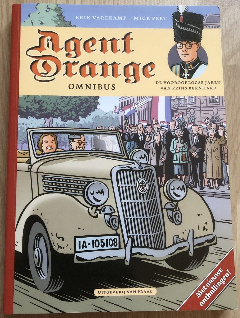 AGENT ORANGE - PRINS BERNHARD - STRIPBOEK, Boeken, Eén stripboek, Ophalen of Verzenden, Nieuw