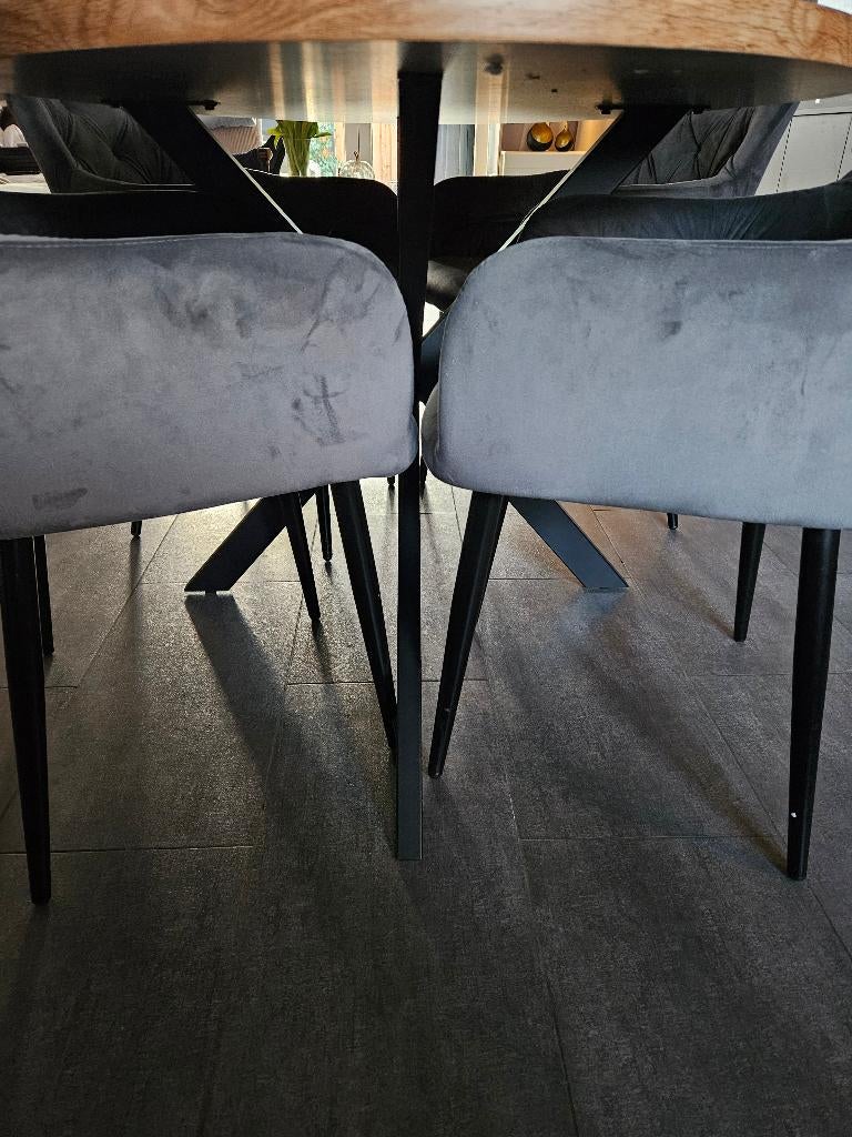 Mangohout eettafel, Huis en Inrichting, Tafels | Eettafels, Ophalen, Mangohout, 150 tot 200 cm, 200 cm of meer