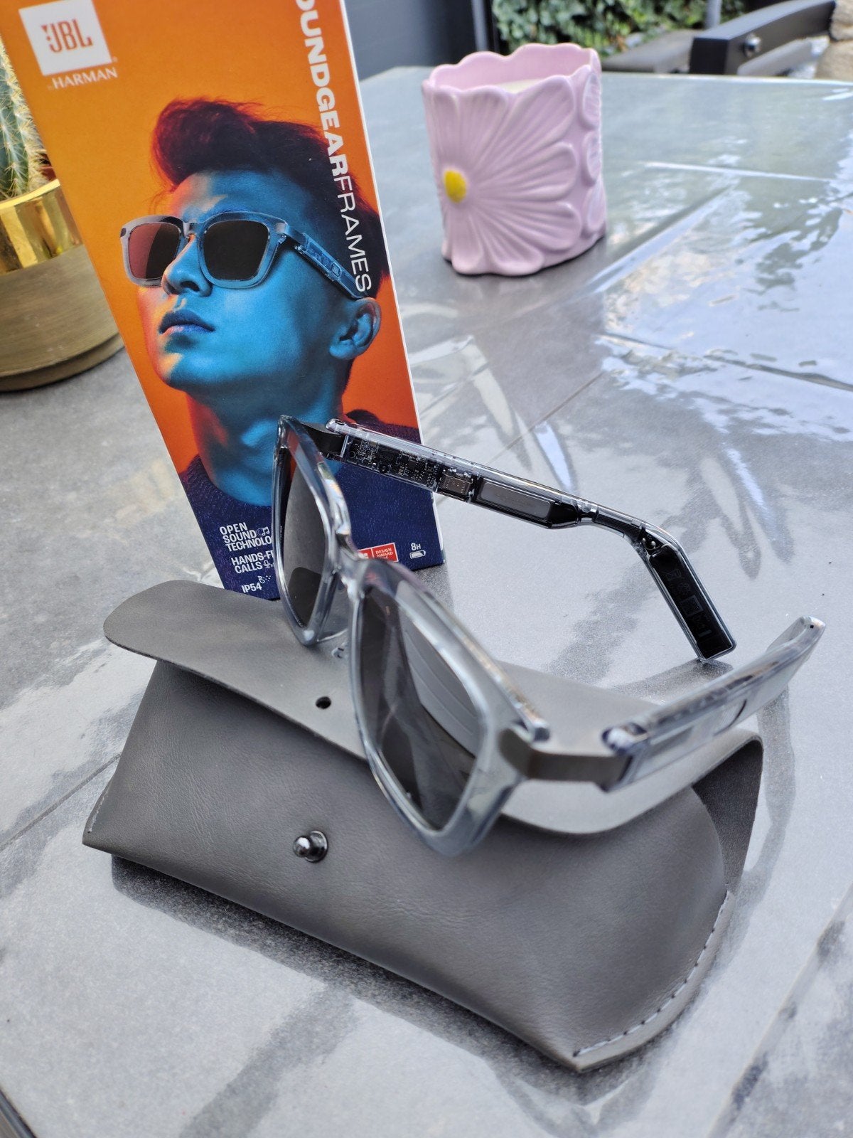 JBL Soundgear Frames Square Zonnebril met Audio
