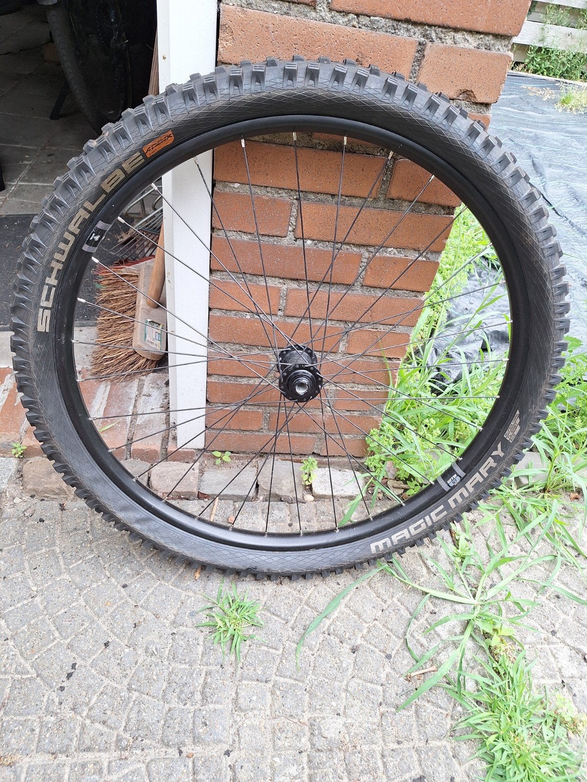WTB ST i30 29" voorwiel met Schwalbe Magic Mary band, Fietsen en Brommers, Fietsonderdelen, WTB, Gebruikt, Aluminium, Mountainbike
