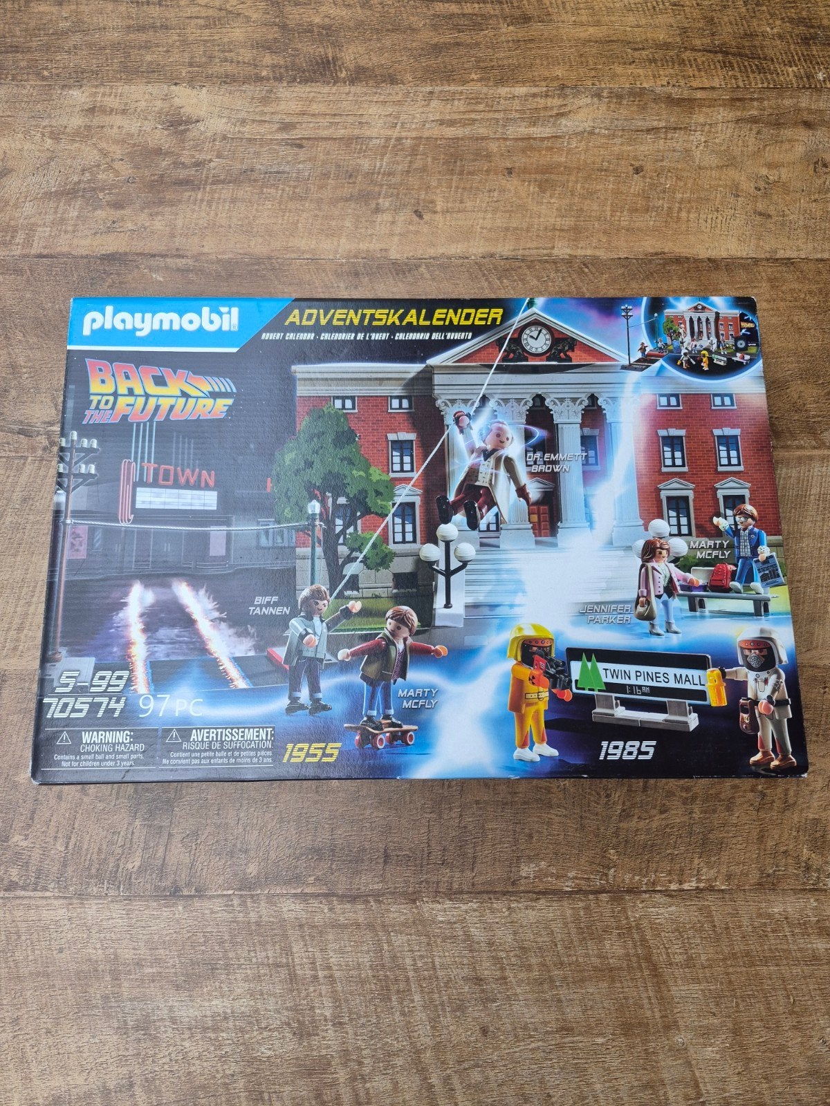 Playmobil Back to the Future Adventskalender 70574, Complete set, Overige typen, Nieuw, Ophalen of Verzenden