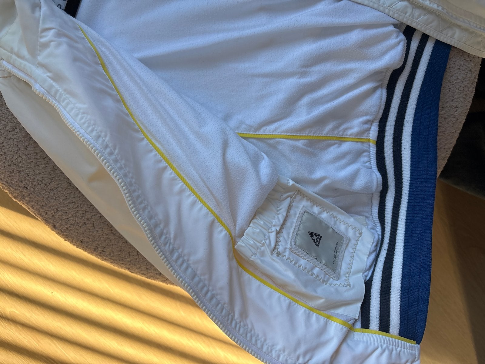 Gaastra Bomberjack Wit/Blauw - Maat L, Ophalen of Verzenden, Gedragen, Maat 42/44 (L), Wit