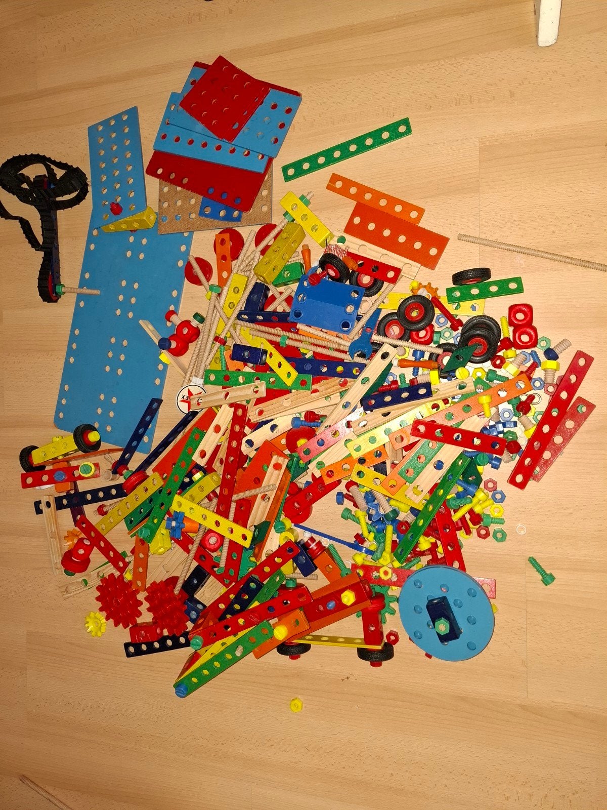 kinderspeelgoed, vintage constructiemateriaal, Ophalen, Gebruikt