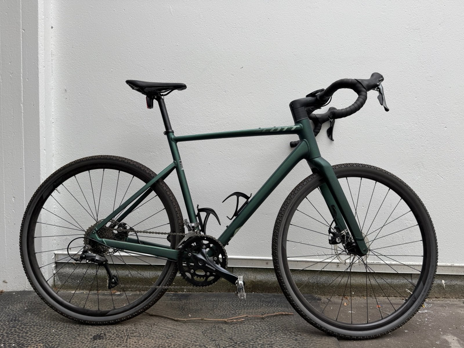 Scott Speedster Gravel 50 – groen, framemaat 50/L, Heren, Aluminium, 49 tot 53 cm, Zo goed als nieuw