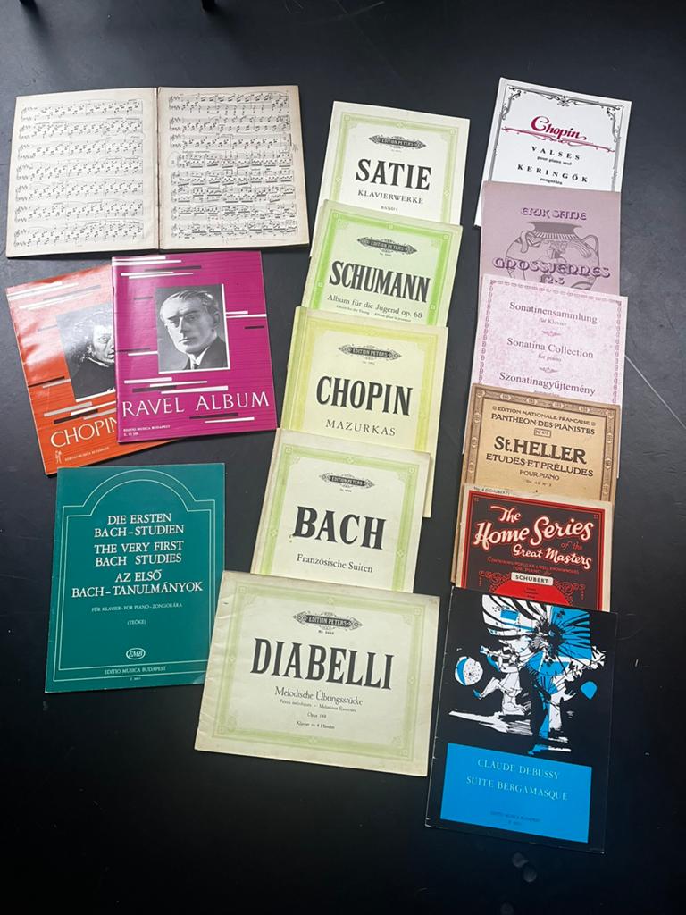 Piano bladmuziek, Muziek en Instrumenten, Bladmuziek, Gebruikt, Klassiek, Ophalen of Verzenden, Artiest of Componist