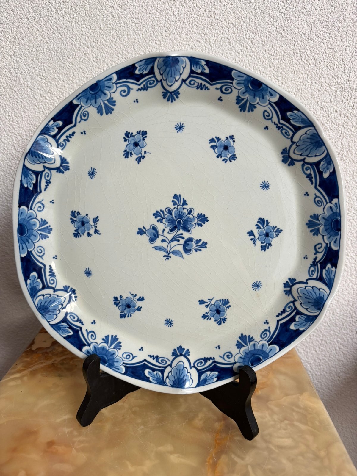 Porceleyne Fles Delfts Blauw (wand) bord 26 cm 1967, Ophalen of Verzenden