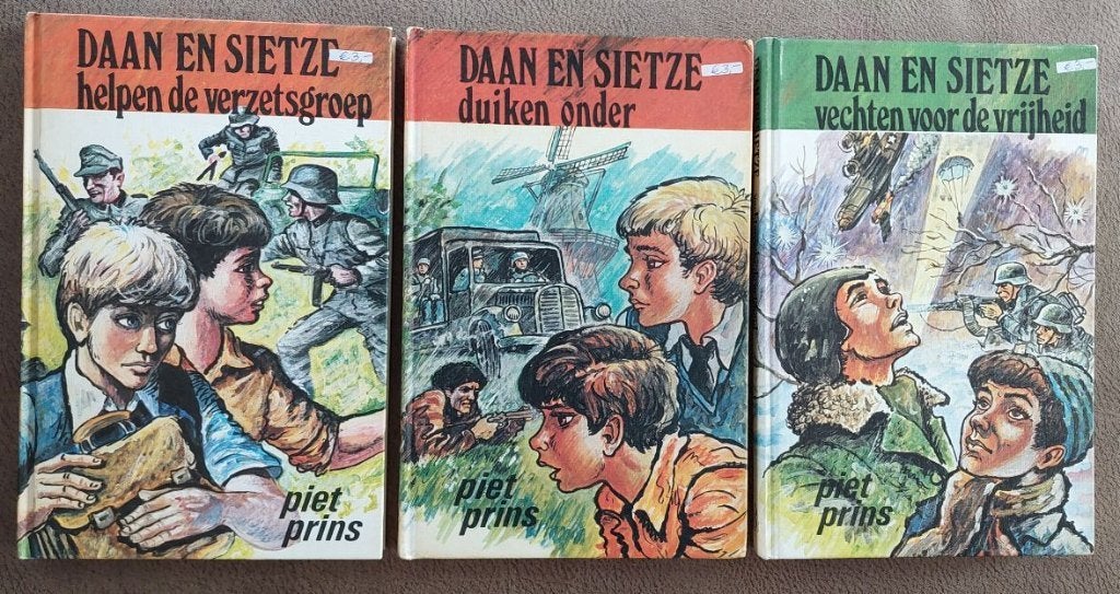 Piet Prins: Daan en Sietze 1, 2, 3, Boeken, Ophalen of Verzenden, Gelezen