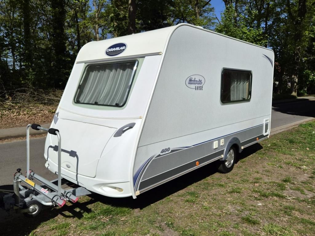 Caravan Caravelair Antares 400 Bovag 2026 voortent fietsendr, Caravans en Kamperen, Caravans, Particulier, tot en met 4, 750 - 1000 kg