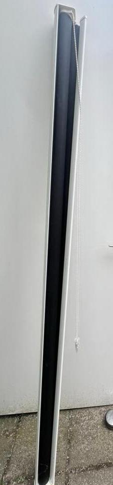 Zwarte gordijnen, Ophalen of Verzenden, Zo goed als nieuw, 50 tot 100 cm, 200 cm of meer