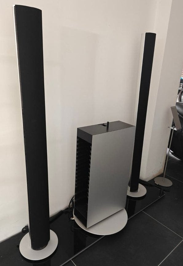 Bang & Olufsen BeoLab 6000 / B&O Luidsprekers, Audio, Tv en Foto, Ophalen, Vloerstaande luidspreker, 120 tot 150 watt, Zo goed als nieuw