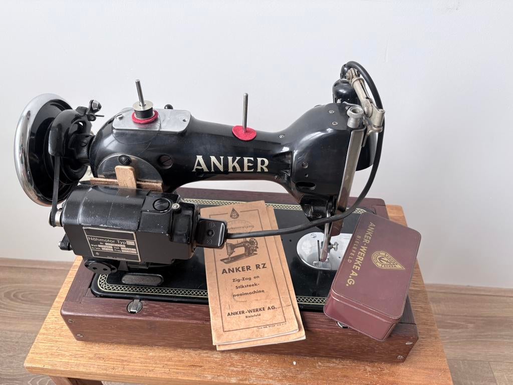 Antieke Anker naaimachine - werkt goed, Ophalen