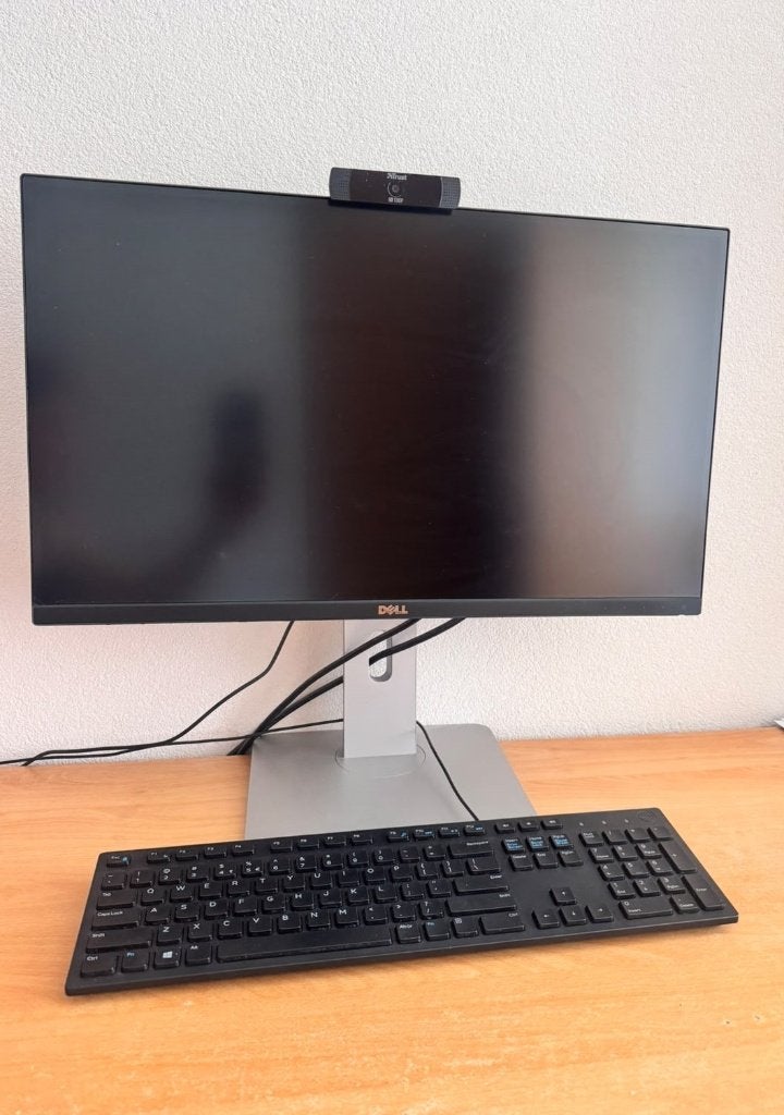Dell 25 inch IPS-monitor (2560x1440), Computers en Software, Ophalen, Gebruikt, IPS, In hoogte verstelbaar