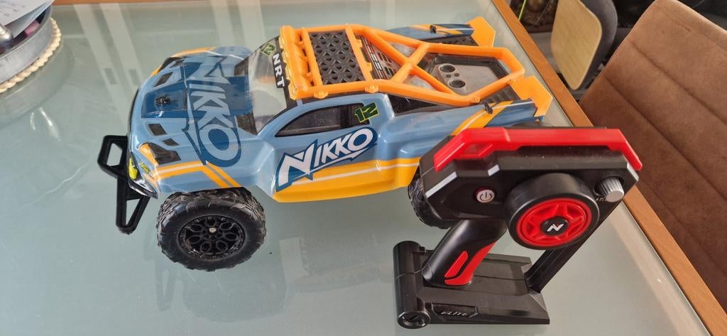 Nikko Bestuurbare Auto - Compleet met Lader en Batterijen, Elektro, Gebruikt, Auto offroad, Ophalen of Verzenden