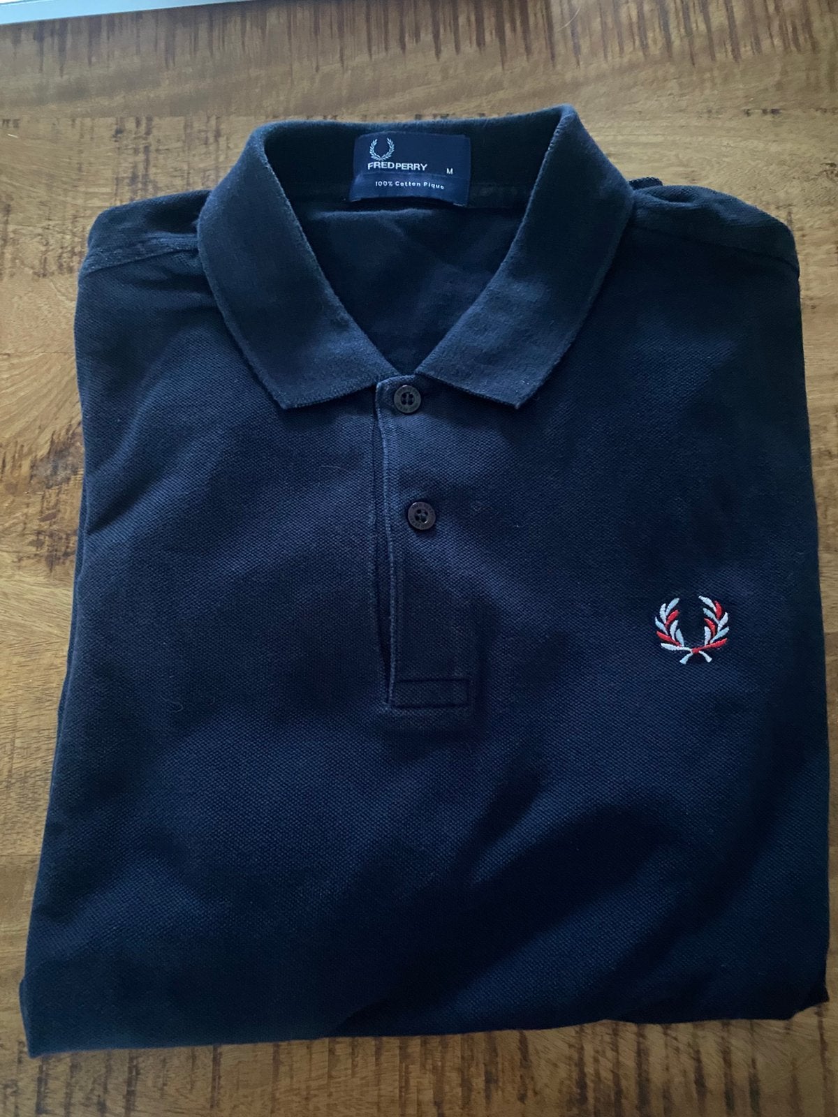 Fred Perry polo nette staat, Verzenden, Gedragen, Maat 48/50 (M), Blauw