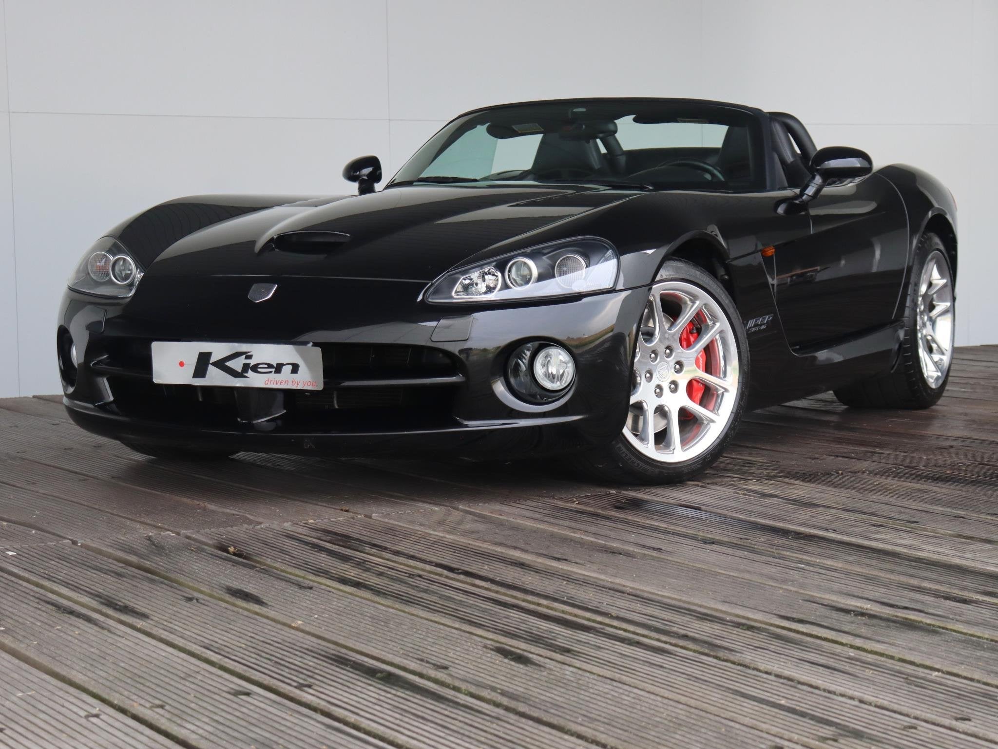 Dodge Viper srt-10 | Unieke auto | Airco | V10, Auto's, Zwart, Cabriolet, Zwart, Bedrijf