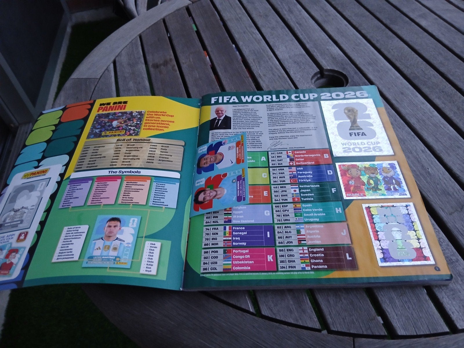 Panini FIFA World Cup 2026 Stickerboek, Ophalen of Verzenden, Nieuw, Buitenlandse clubs, Poster, Plaatje of Sticker