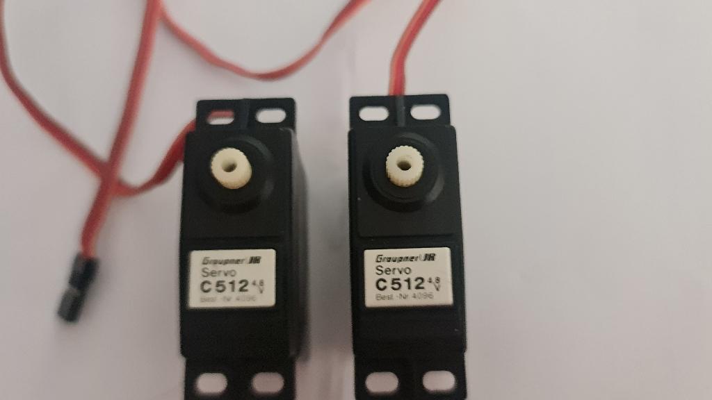 Graupner C512 servo, Ophalen of Verzenden, Gebruikt