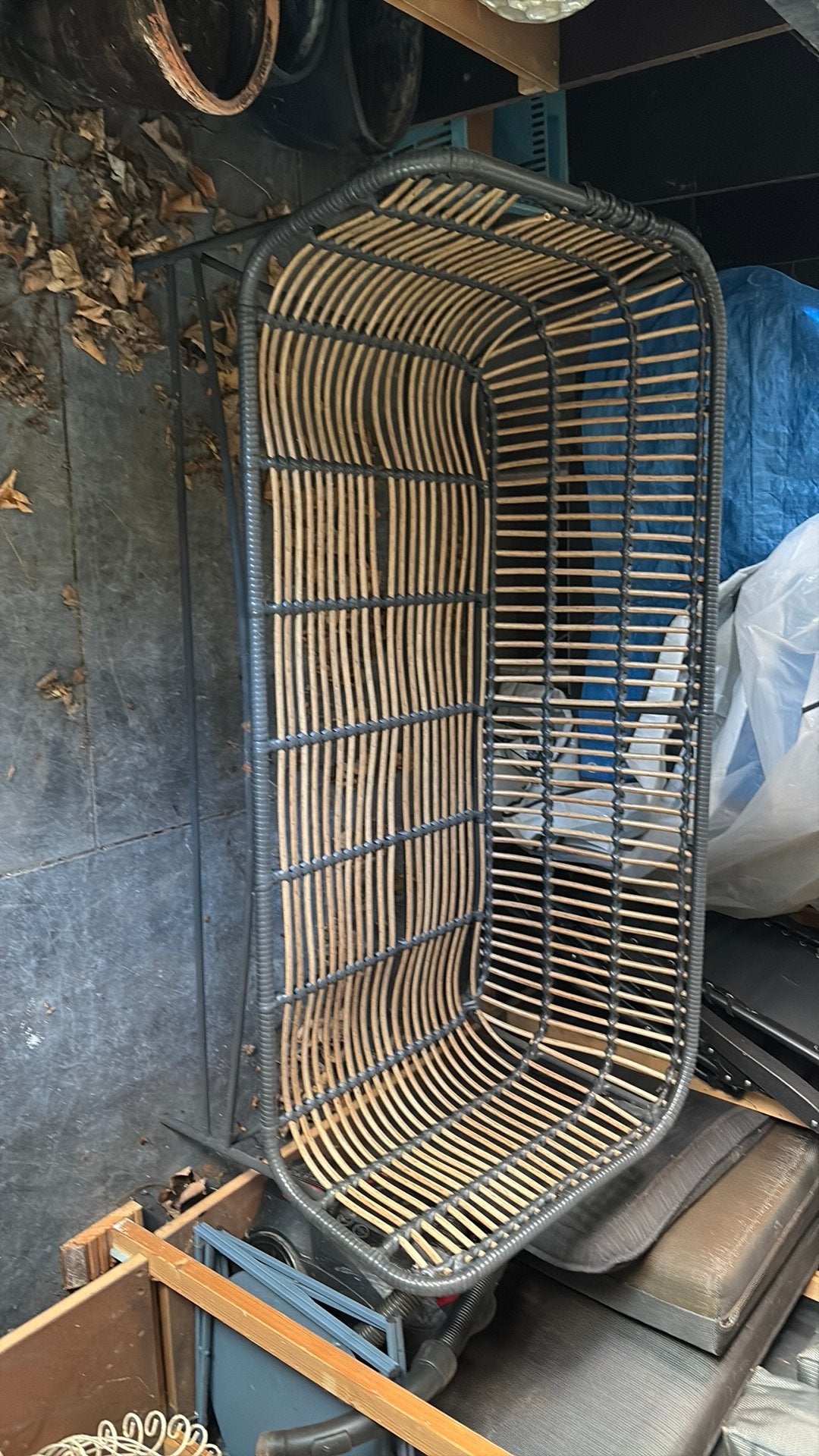 Tuinbank lounge setje, Tuin en Terras, Tuinmeubel-accessoires, Ophalen, Gebruikt