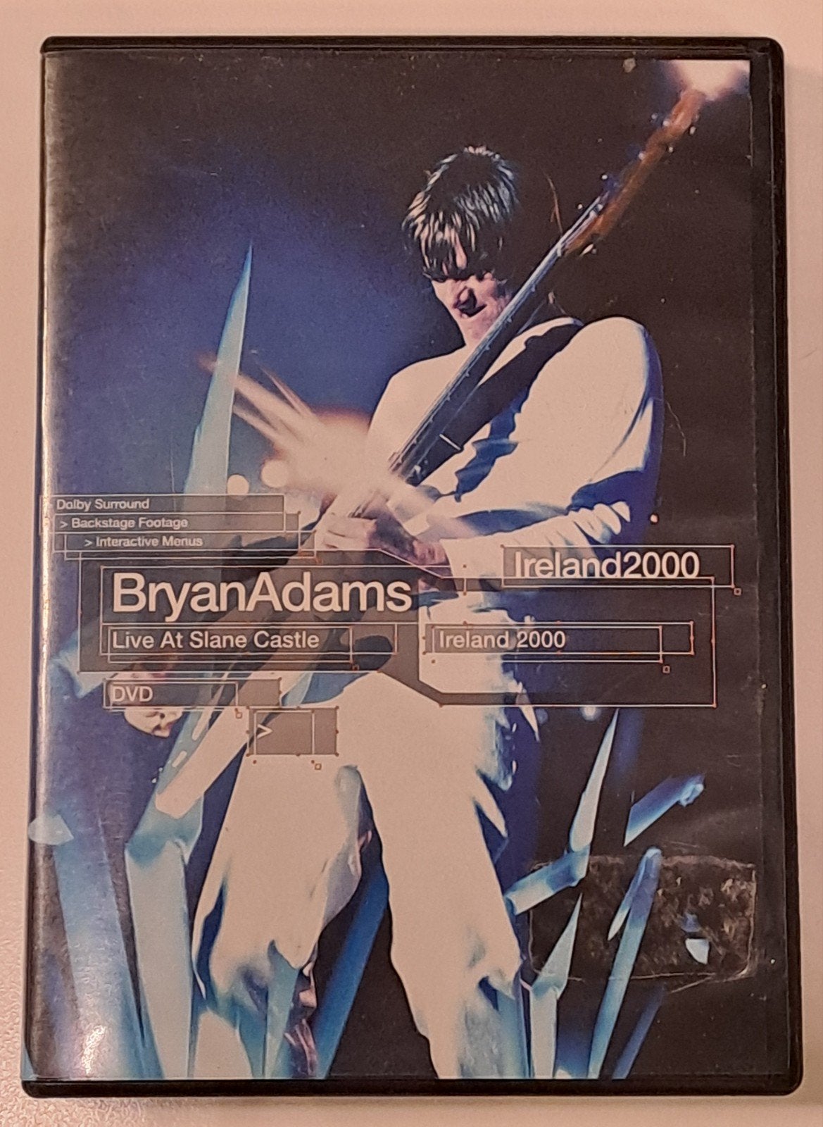 DVD Bryan Adams 'Live at Slane Castle', Cd's en Dvd's, Alle leeftijden, Ophalen of Verzenden, Zo goed als nieuw