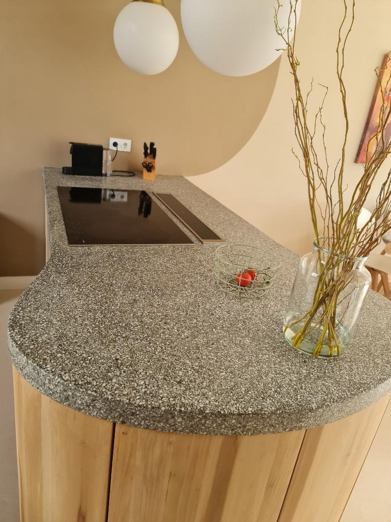 mooie terrazzobladen, Ophalen, Overige kleuren, 75 cm of meer, Zo goed als nieuw