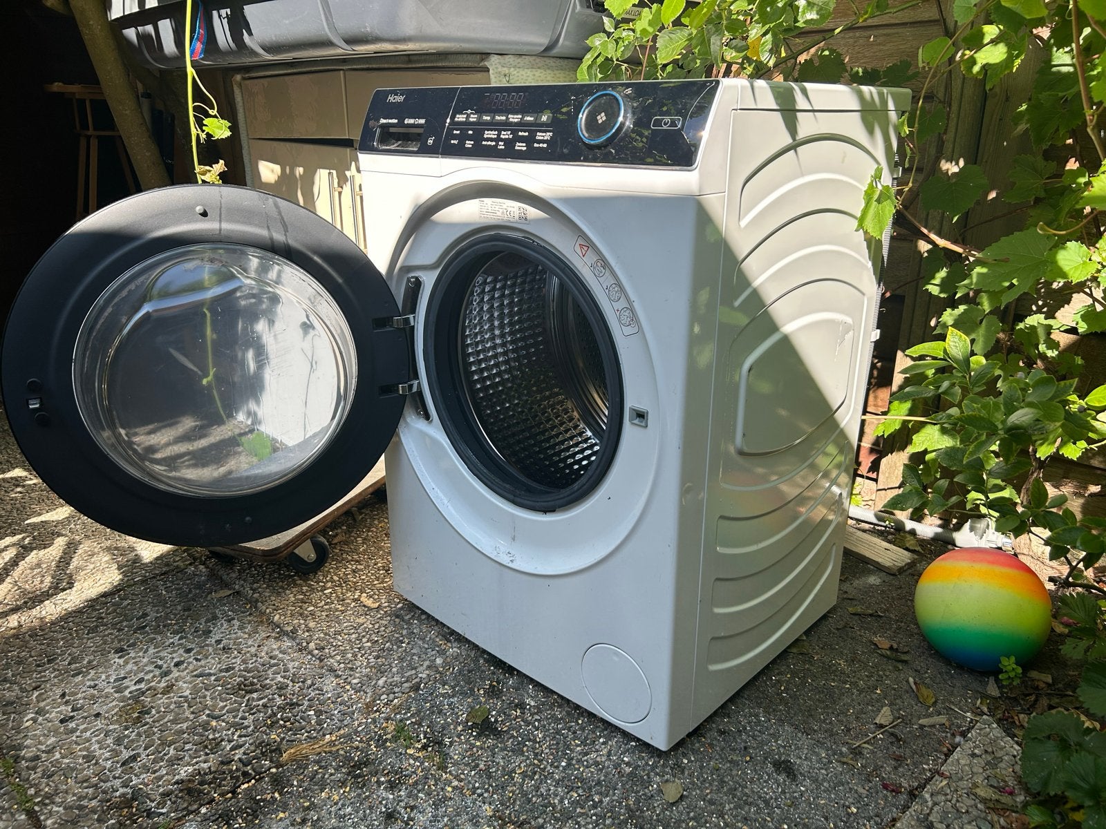 Haier Wasmachine 10 kg - Defect, Witgoed en Apparatuur, Was-droogcombinaties, Niet werkend, 10 kg of meer, 85 tot 90 cm, Ophalen