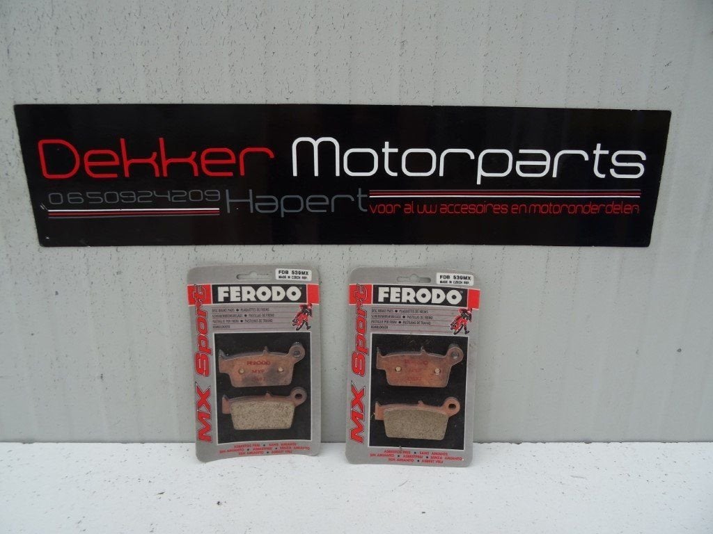 Ferodo remblokken achterzijde Honda XR CR NSR XLR KX RM etc, -, -, Nieuw, Ophalen of Verzenden