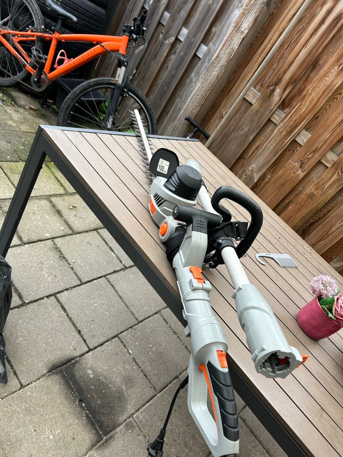 Heggenschaar Elektrisch 2-in-1 HE-51 750W LC, Tuin en Terras, Ophalen of Verzenden, Gebruikt, Elektrisch