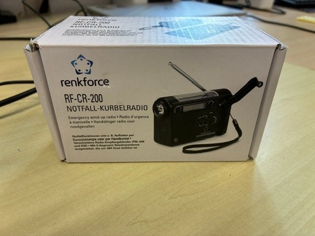 renkforce RF-CR-200, Ophalen of Verzenden, Nieuw