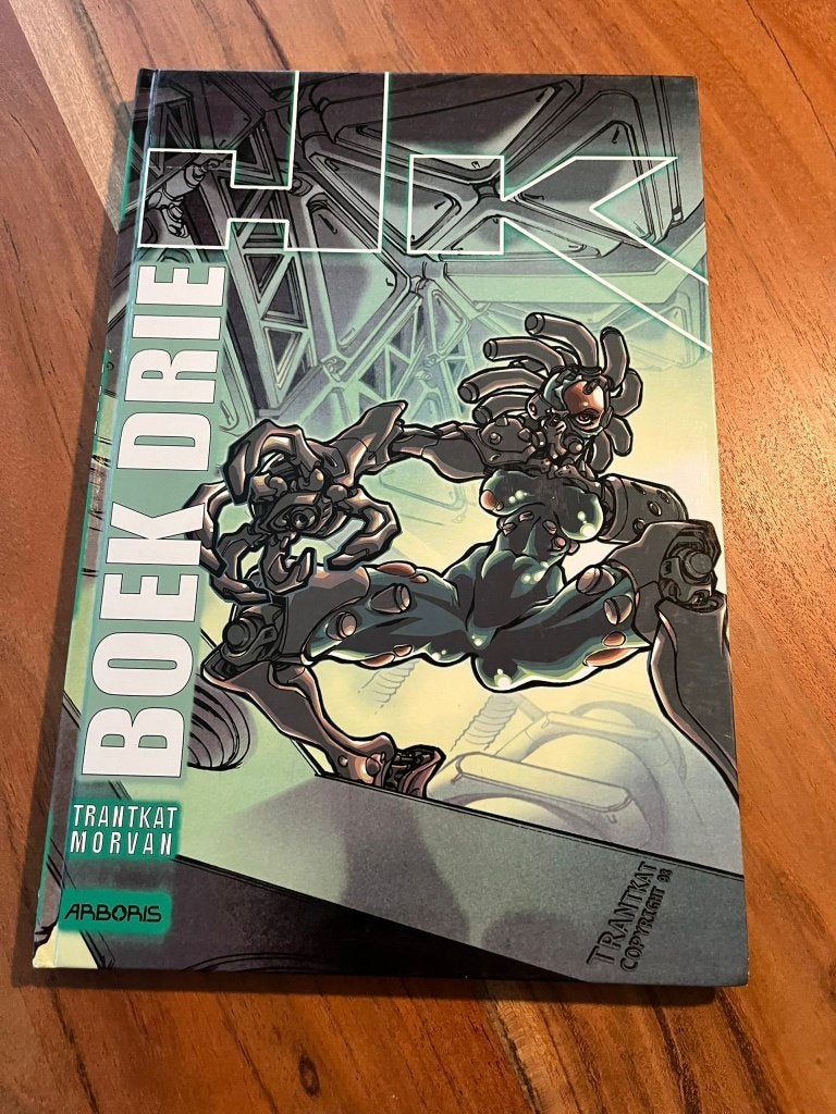 HK Boek Drie, Eén stripboek, Ophalen of Verzenden, Zo goed als nieuw
