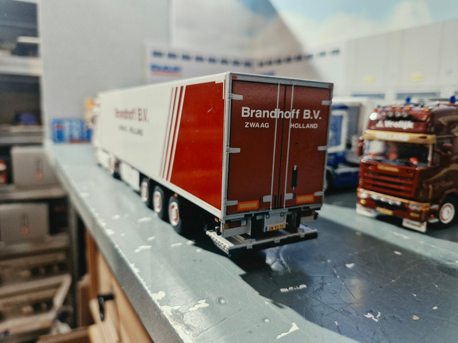 Daf XF met koeltrailer wsi van BRANDHOF, Ophalen of Verzenden, Zo goed als nieuw, Bus of Vrachtwagen, Wsi