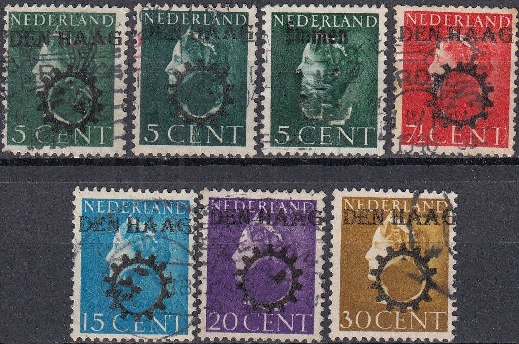 Nederland- 3.05.7- 1940- Wilhelmina- Oorlog- Lees- G, Postzegels en Munten, Verzenden, T/m 1940, Gestempeld