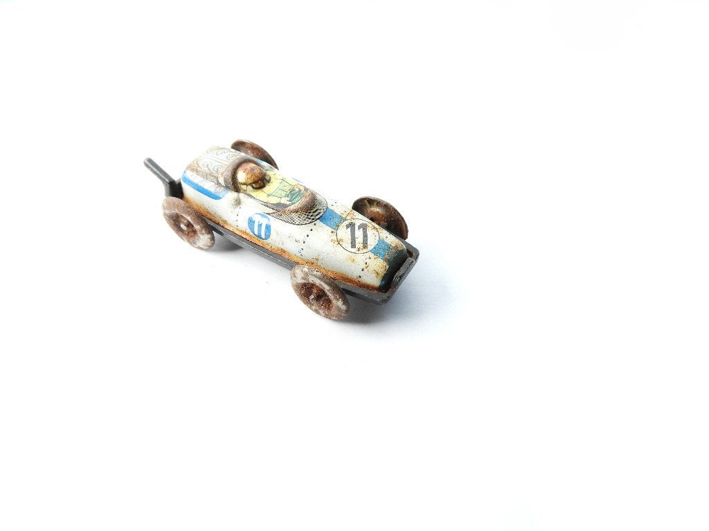 Kinderspeelgoed Race auto L24mm B10,7mm    a153, Antiek en Kunst, Ophalen of Verzenden