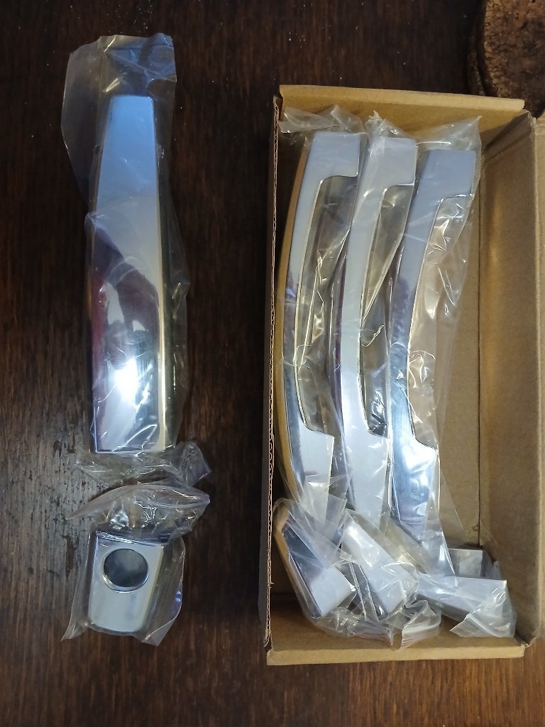T.K. chromen deurgreep covers Opel corsa D E12,50, Deur, Opel, Nieuw, Ophalen of Verzenden