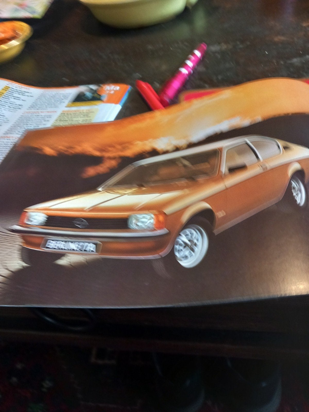mooie  dikke folder  opel  kadett  c, Ophalen of Verzenden, Zo goed als nieuw, Opel