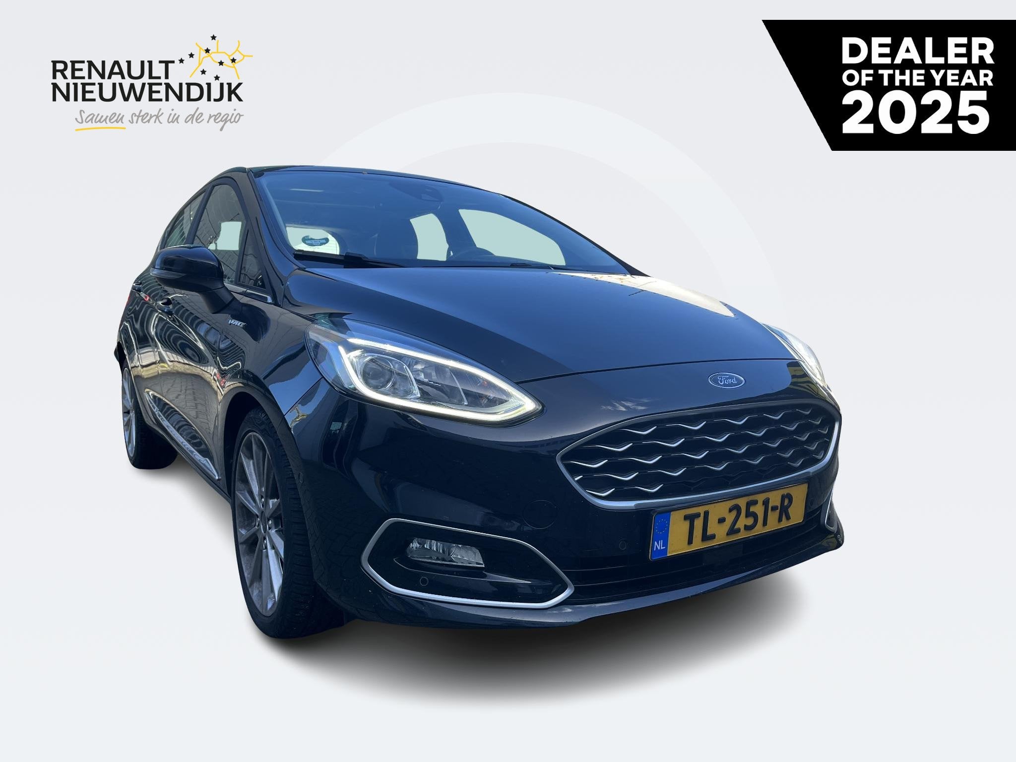 Ford Fiesta 1.0 EcoBoost Vignale AUTOMAAT l SCHUIF KANTEL DA, Auto diversen, Automaat, Klanten@ford.com, Zwart, Ford