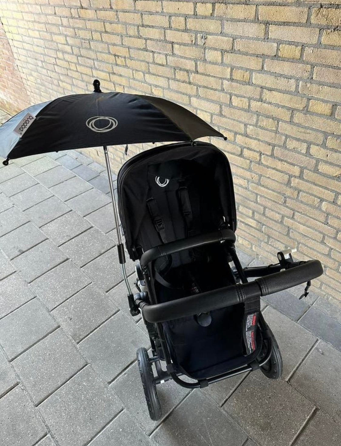 Bugaboo Cameleon 3 Plus - Kinderwagen / Stroller zwart black, Bugaboo, Ophalen, Kinderwagen, Verstelbare duwstang